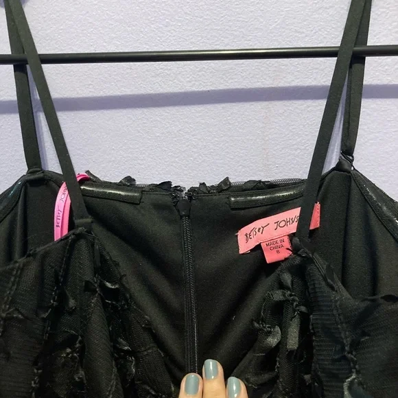 NWT Betsey Johnson mini bowtie dress - Picture 3 of 3